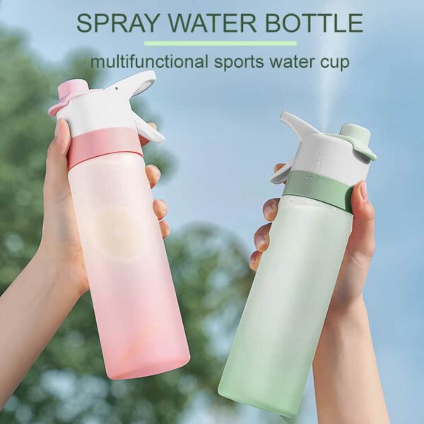 700ml Spray Water Bottle For Outdoor Sport Gym Large Capacity