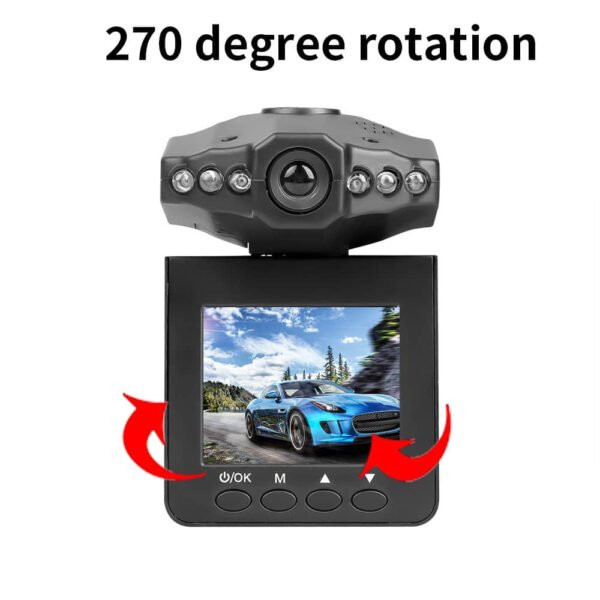 Auto Parts 2.4 Inch Dash Car Camera Vehicle Road Video