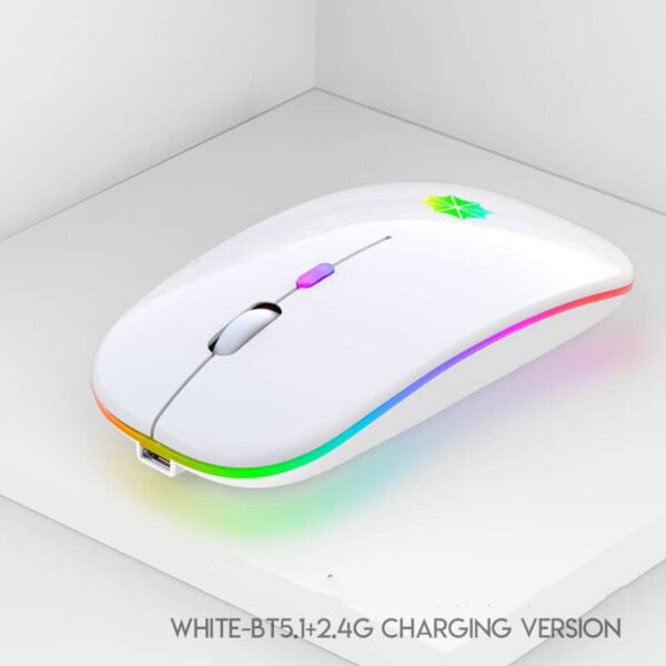 Silent Laptop Rechargeable Gaming Mouse