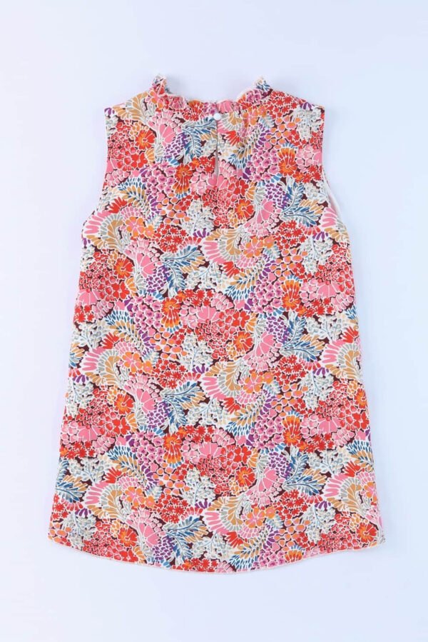 Multicolor Floral Print Relaxed Tank Top