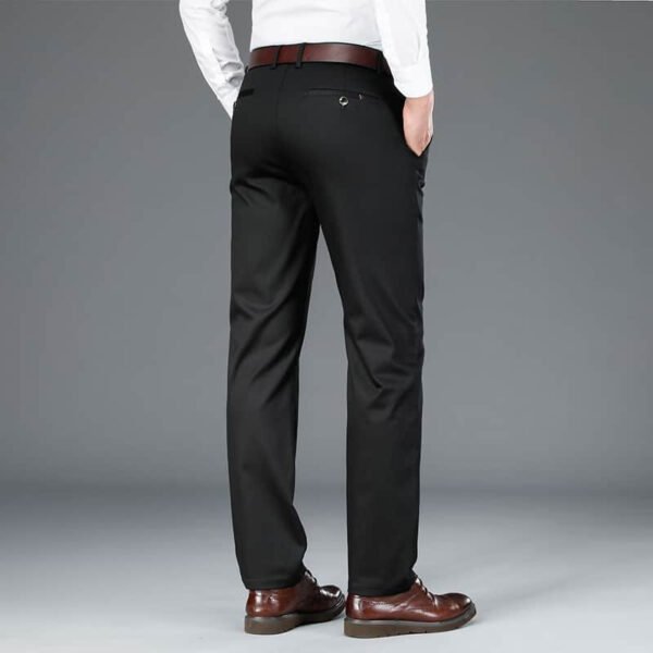 Men’s Middle-aged Loose Business Casual Pants