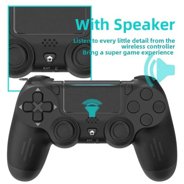 DATA FROG Bluetooth-Compatible Wireless Controller For PS4 Slim Pro PC Vibration 6-Axis Motion Sensor Joystick Gaming Gamepad