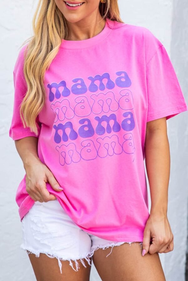 Bonbon MAMA Graphic Oversized T shirt