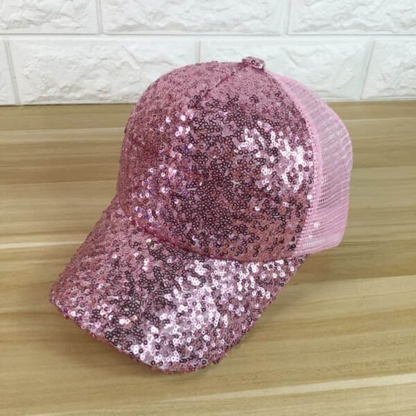 Women’s Summer Sunshade Sequined Baseball Cap