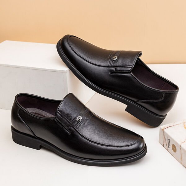 Men’s Genuine Leather England Style Business Casual Shoes