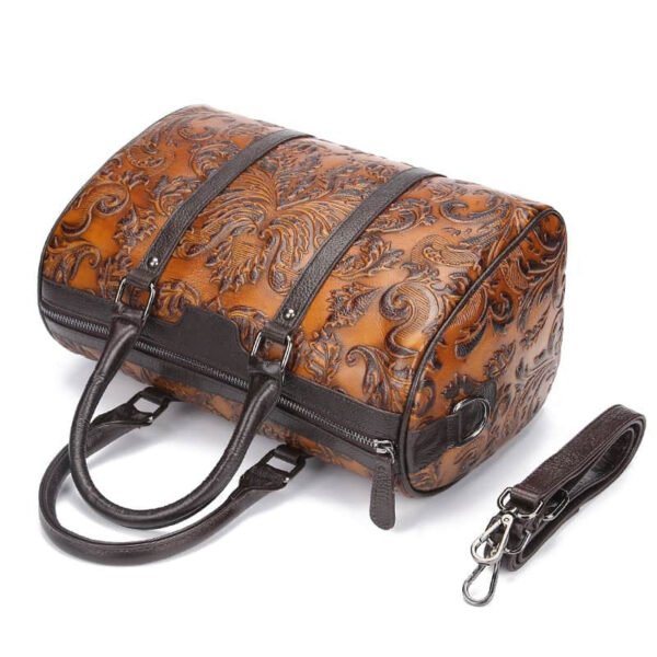 Casual Genuine Leather Handbag For Women
