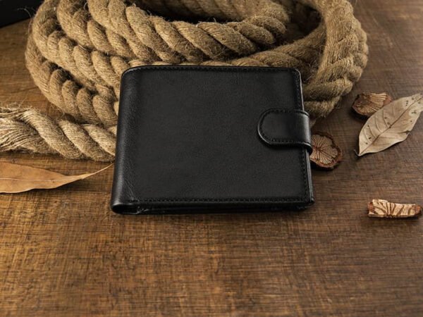 Multifunctional Men’s Short Leather Wallet