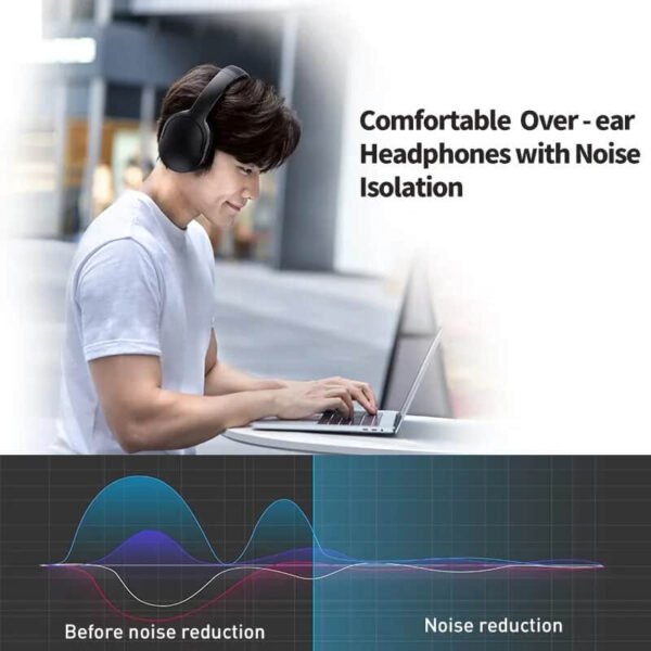 Baseus D02 Pro Wireless Headphones Sport Bluetooth 5.3 Earphone Handsfree Headset Ear Buds Head Phone Earbuds For iPhone Xiaomi