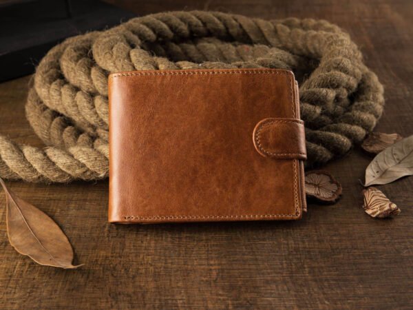 Multifunctional Men’s Short Leather Wallet