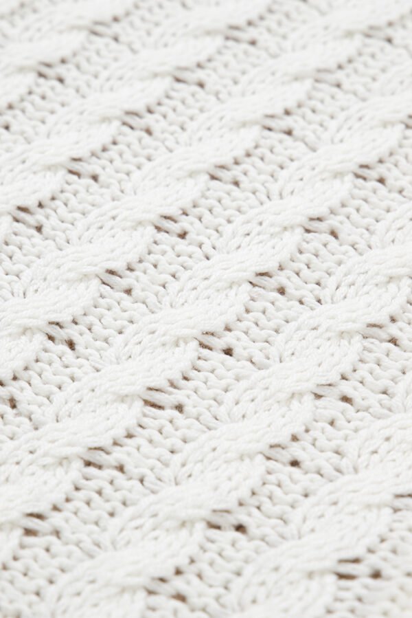 Khaki Mix Textured Knit Colorblock Patchwork Sweater