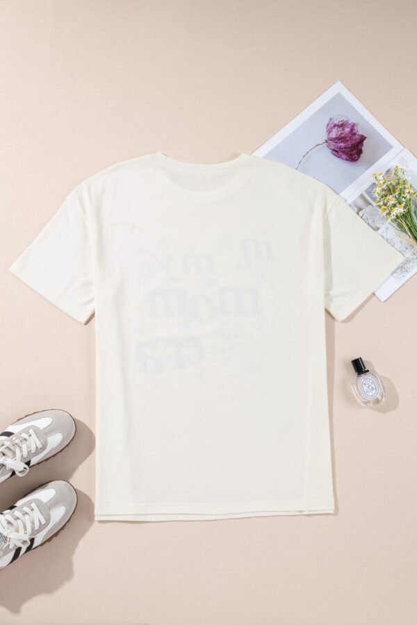 Jet Stream In My mom Era Graphic Loose Casual Tee
