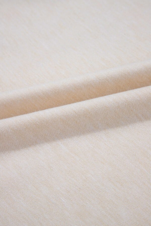 Beige Half Placket Chest Pockets Short Sleeve Wide Leg Jumpsuit