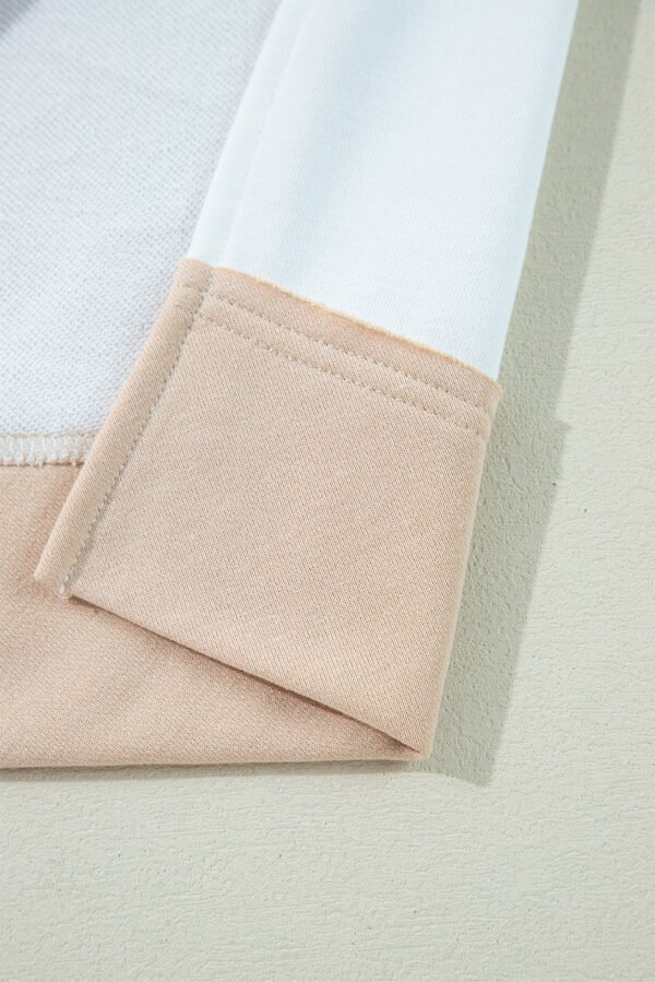 Multicolour Colorblock Patchwork Side Split Tunic T Shirt