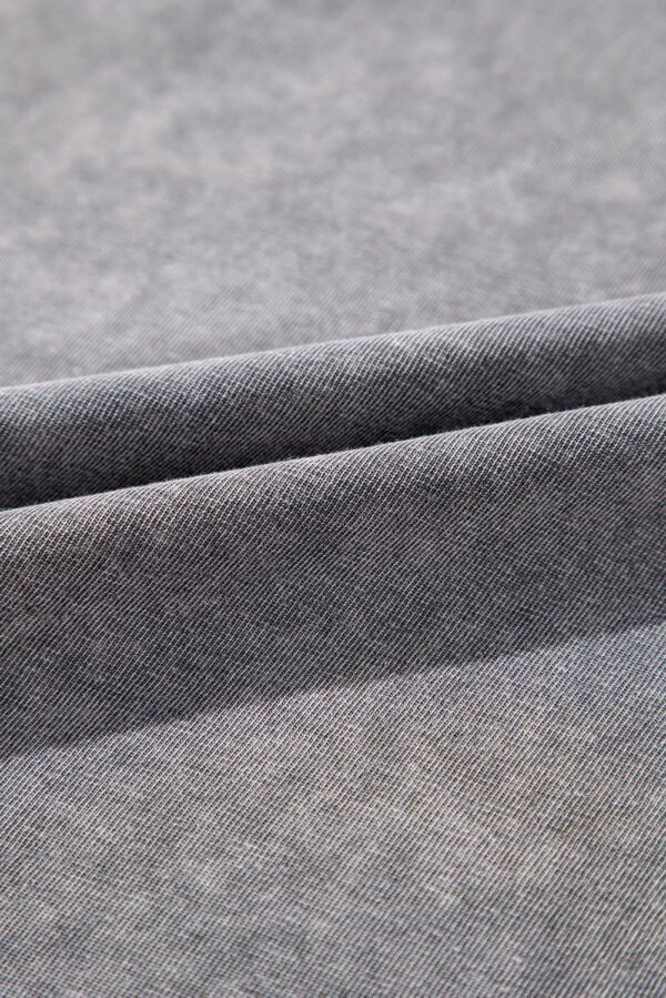 Philippine Gray Mineral Wash Half Sleeve Boyfriend Vintage T Shirt