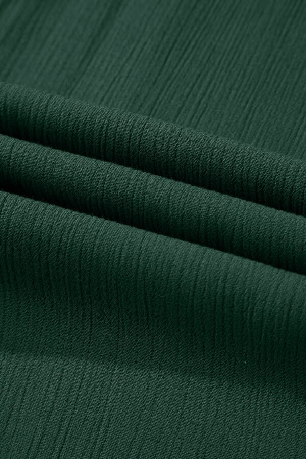Duffel Green Spaghetti Straps Pocketed Slouchy Maxi Dress