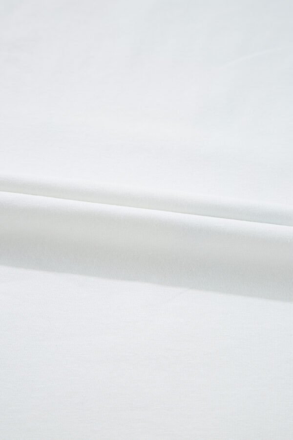 White Flag Bow Graphic Crewneck Tee