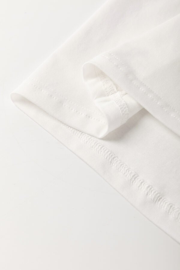 White FLOWER MARKET Graphic T Shirt