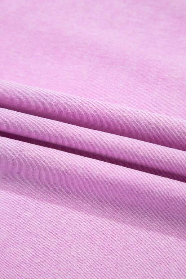 Phalaenopsis 2 Pieces Mineral Wash Cotton Tank Top Lined Split Skirt Set