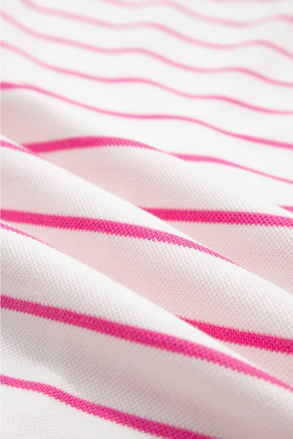 Rose Stripe Casual Wide Leg 2pcs Pants Set