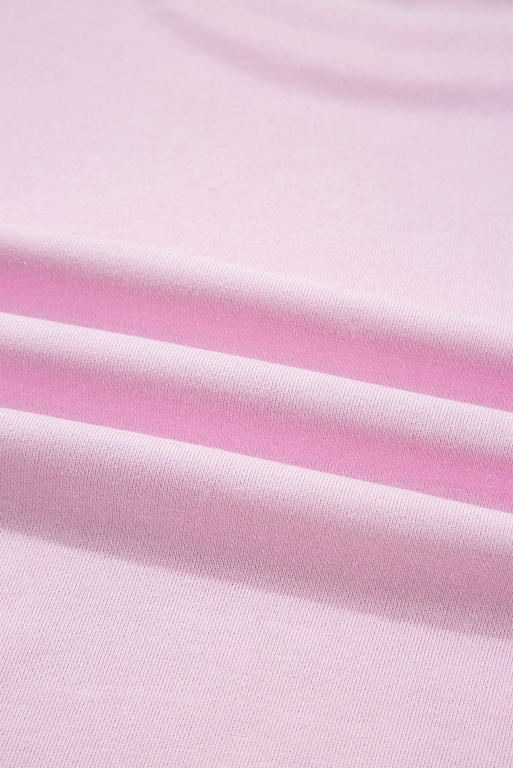 Pink Game Day Football Rugby Print Casual Sweatshirt