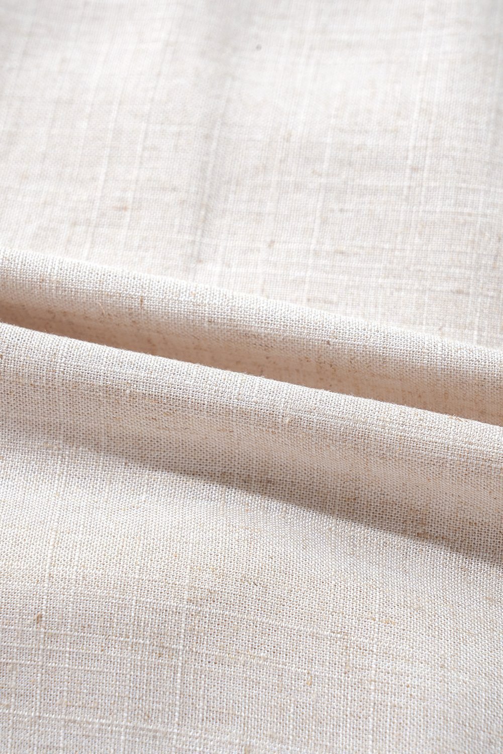 Beige Floral Embroidered Short Sleeve Notched V Neck Blouse