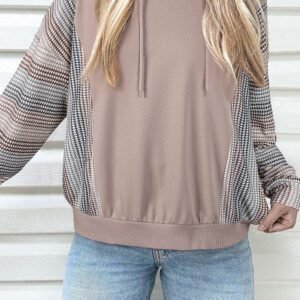 Dune Colorblock Patchwork Baggy Hoodie