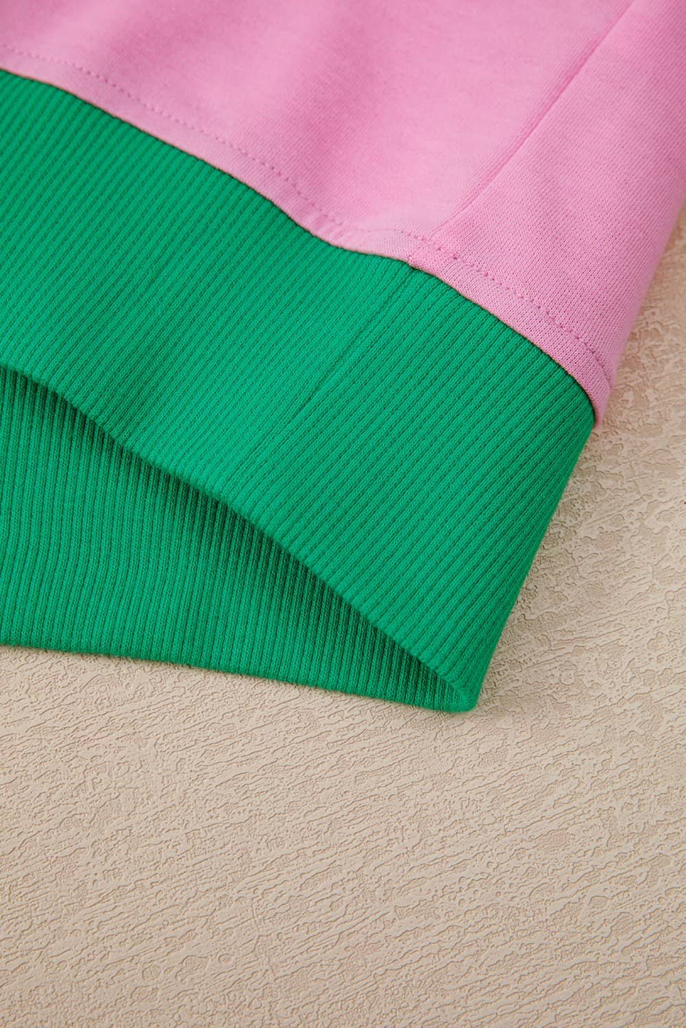 Bonbon Colorblock Edge Drop Shoulder T Shirt And Skort 2Pcs Set