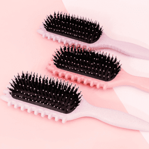 Pink Curl-Enhancing Air Cushion Comb