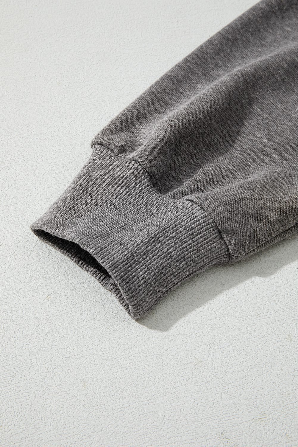 Dark Grey Cute Halloween Ghost Print Mineral Wash Oversize Hoodie