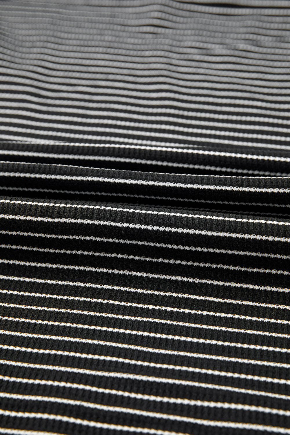 Black Stripe Criss Cross Side Slits Slim Fit Sleeveless Midi Dress