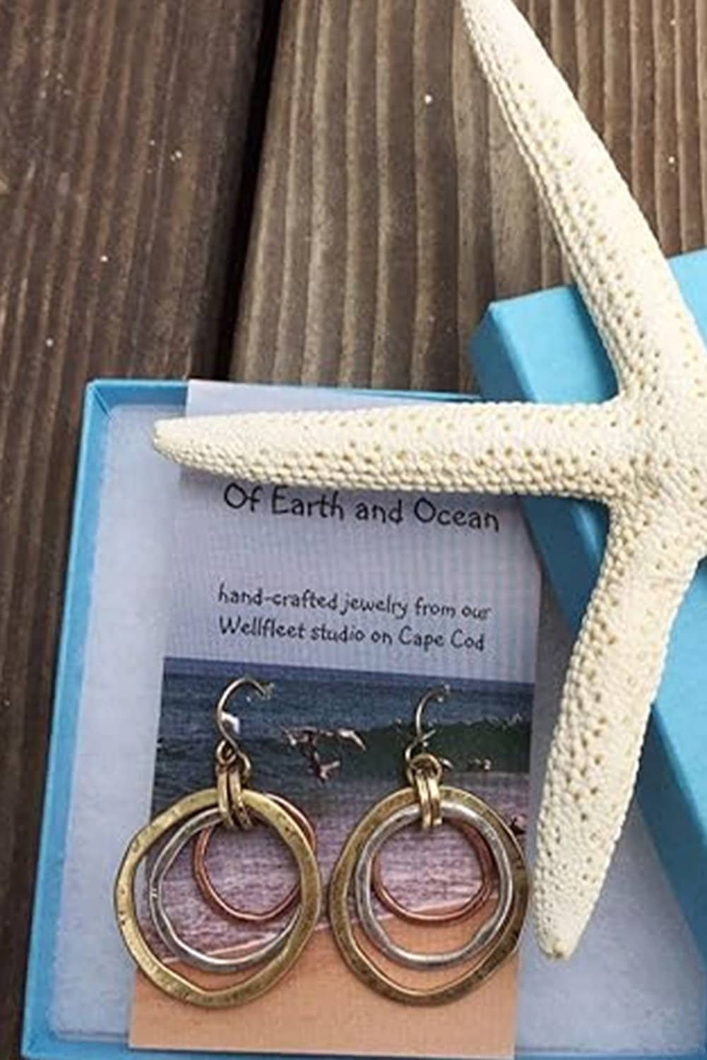 Silvery Vintage Triple Circle Alloy Hook Earrings