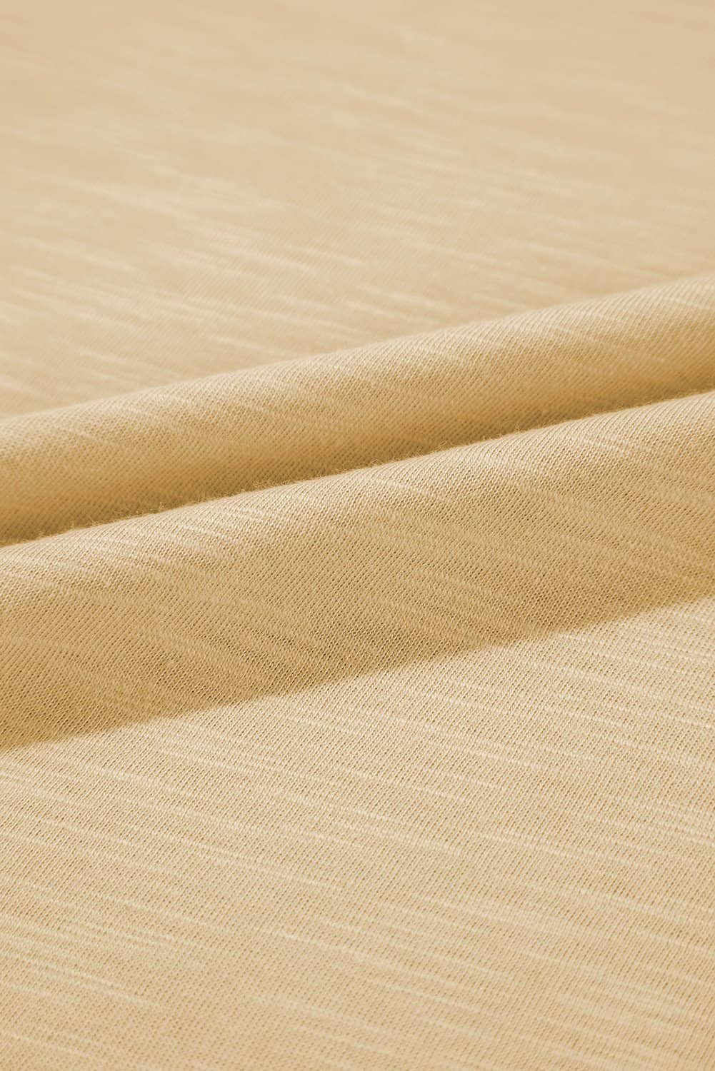 Tan Metallic Sheen Edge Scoop Neck Tank Top