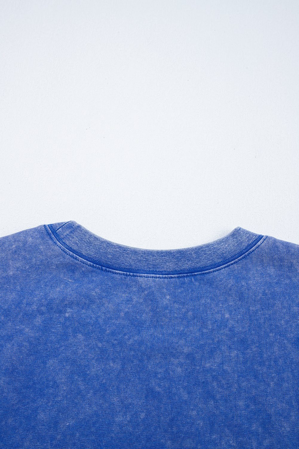 Ashleigh Blue Acid Wash Star Patched Rolled Trim Pants Set