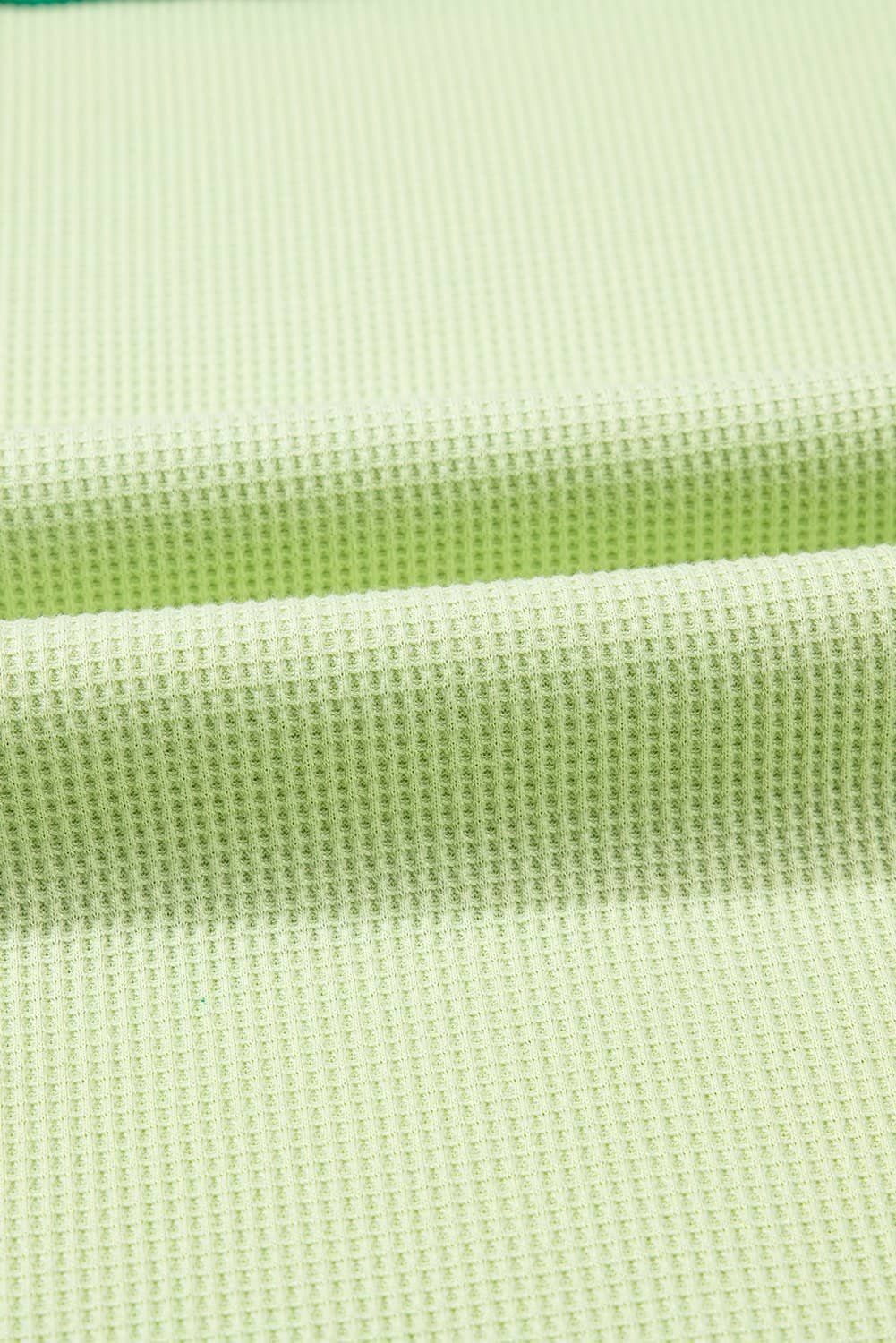 Green Stripe Patchwork Colorblock Plus Size T Shirt