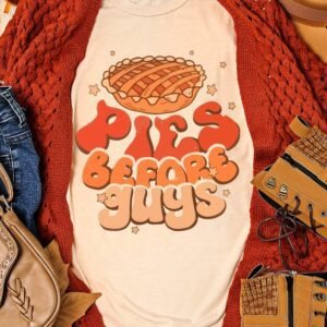 Khaki Pies Before Guys Thanksgiving Fashion Tee