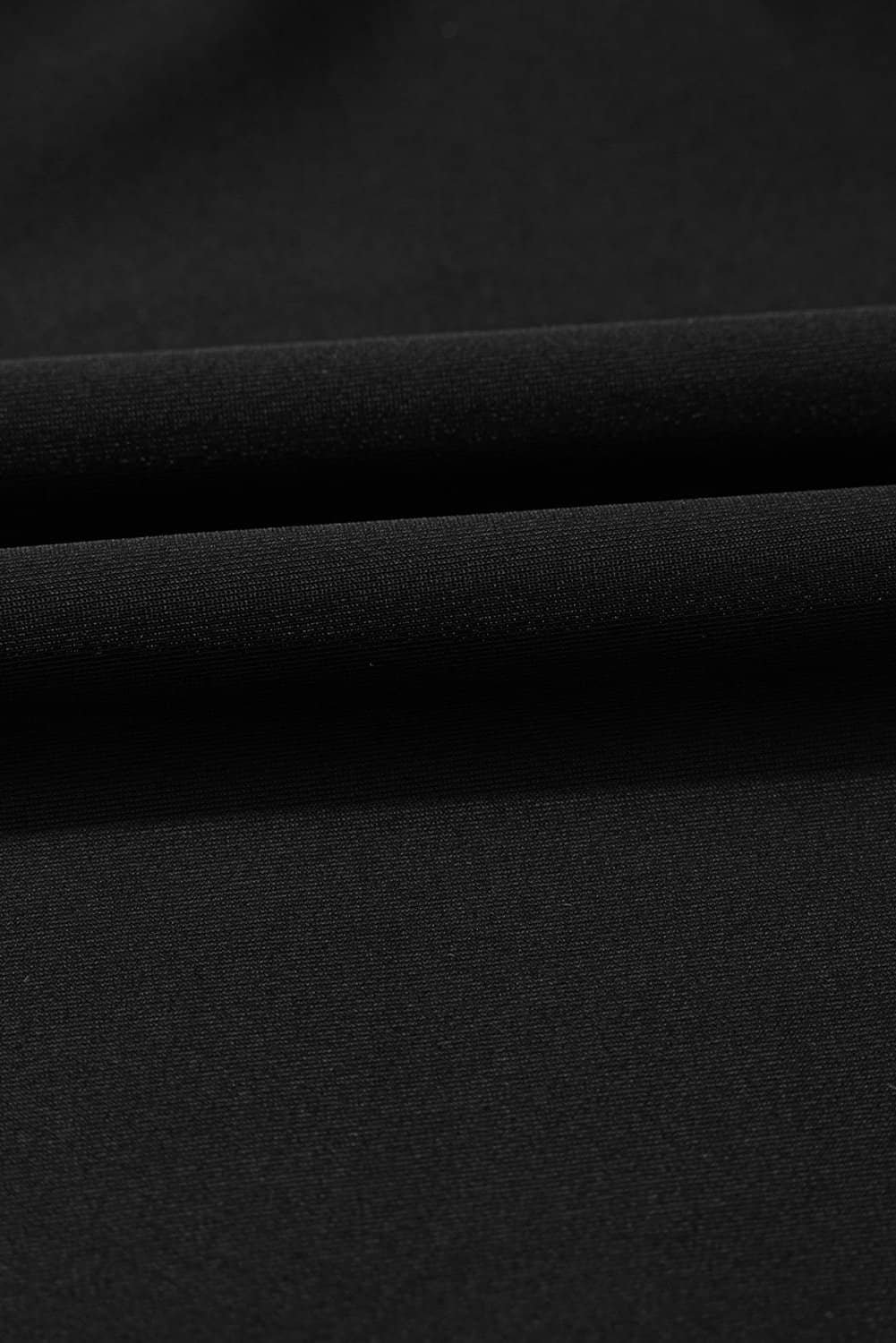 Black Cut Out Twist Bowknot Backless One Piece Swimsuit