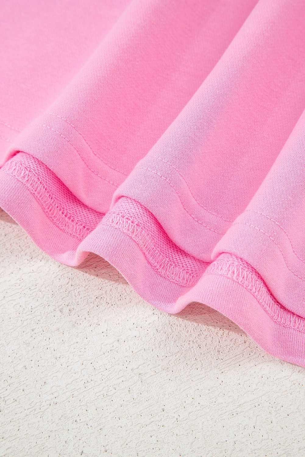 Bonbon Button Striped Collar Patchwork Puff Sleeve Sweatshirt