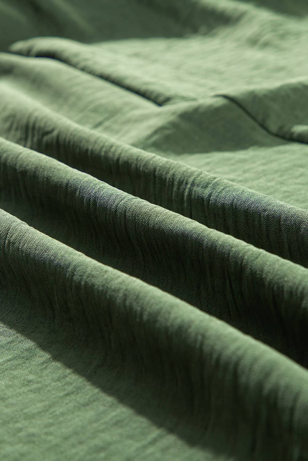 Four Leaf Clover Surplice Neckline Shirred High Waist Plus Size Maxi Dress