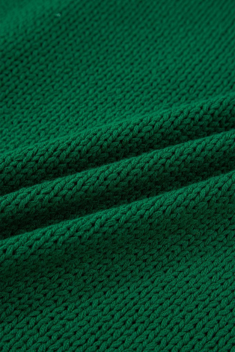 Evergreen Plaid Bow Graphic Christmas Sweater