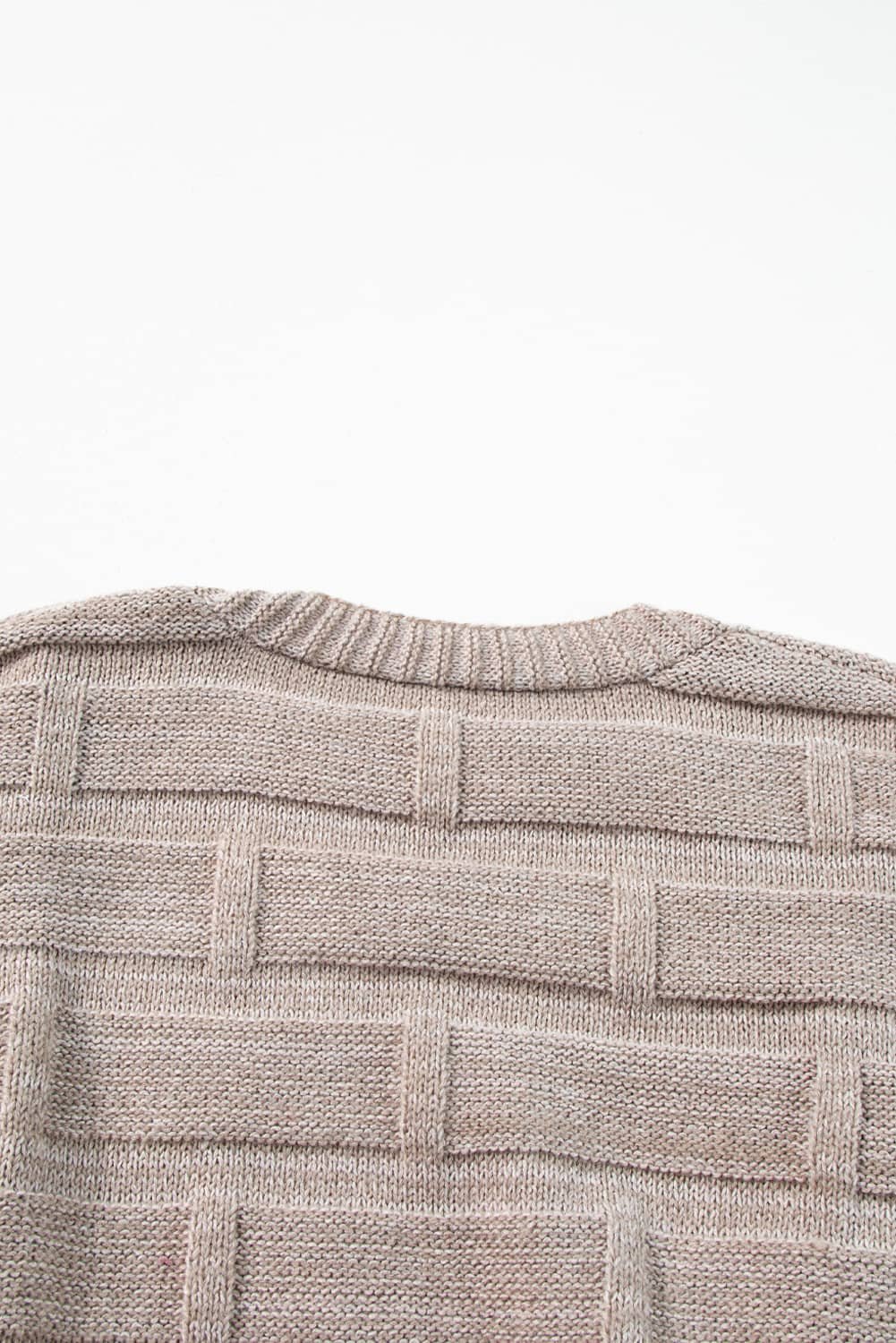 Delicacy Textured Knit Open Front Chic Cardigan With Pockets