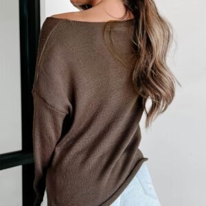 Desert Palm Champagne Please Graphic Sweater