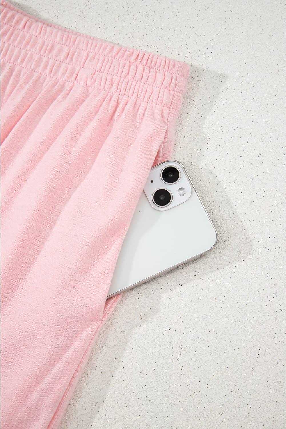 Light Pink 3-Piece Cozy Knit Lounge Set