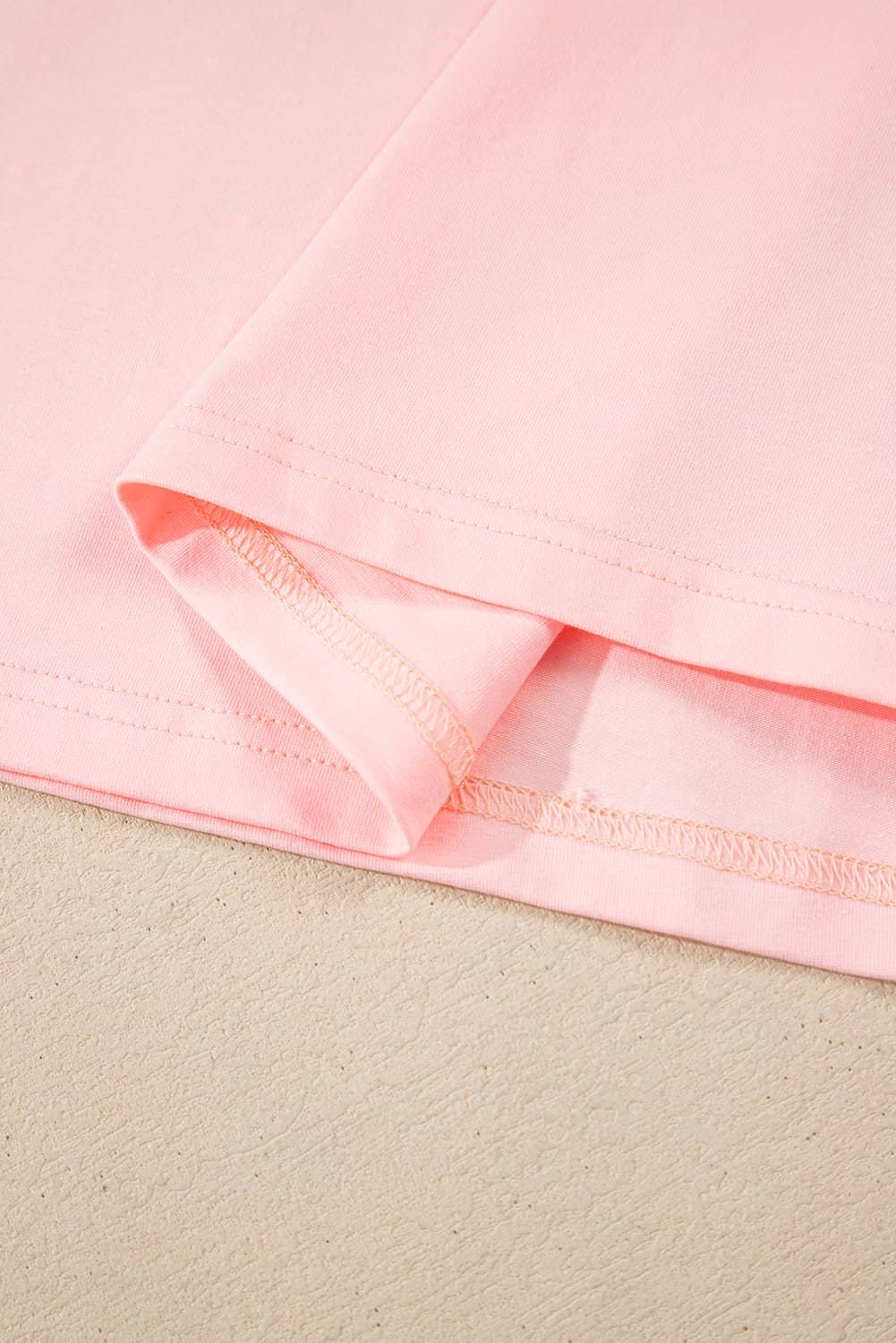 Orange Plus Size Floral Print Patchwork Raglan Half Sleeve Top