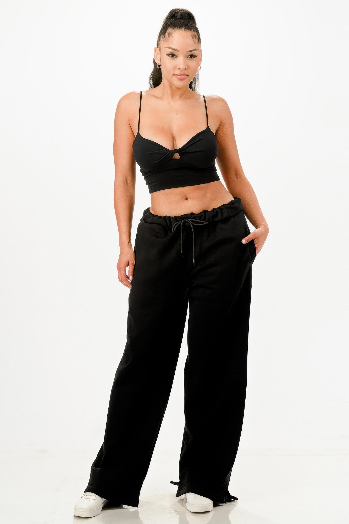 Baggy Sweatpants Black