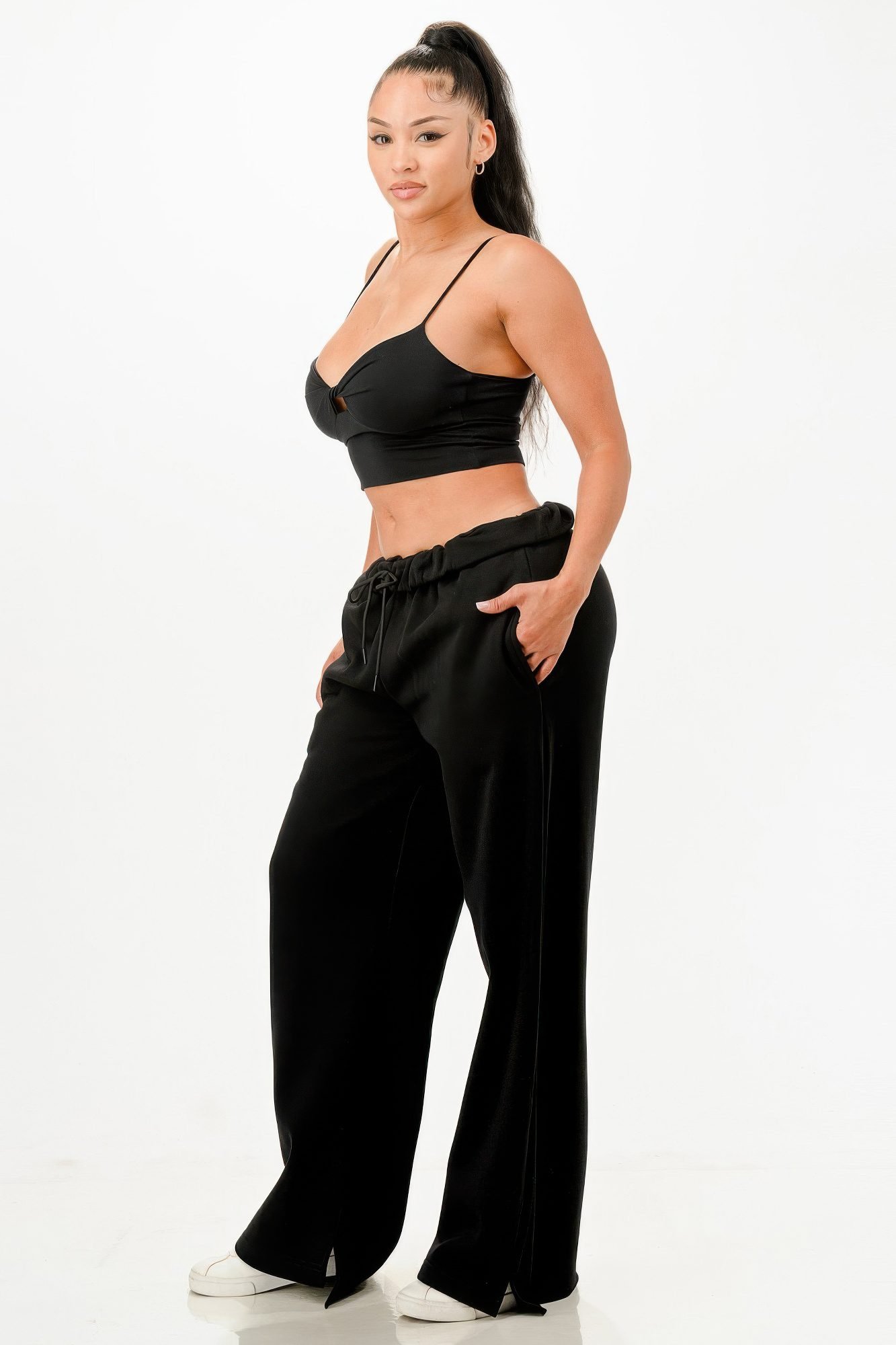 Baggy Sweatpants Black