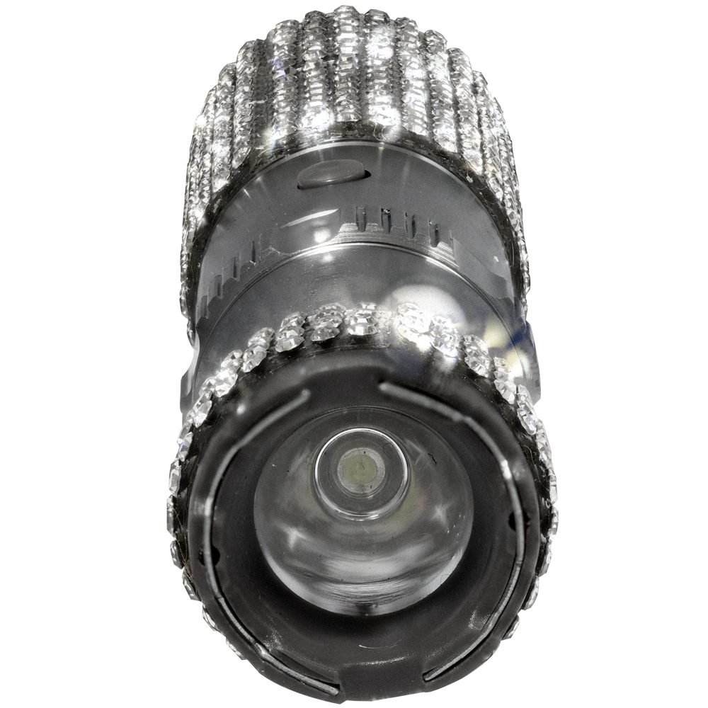 Rhinestun 75,000,000* Stun Flashlight Silver