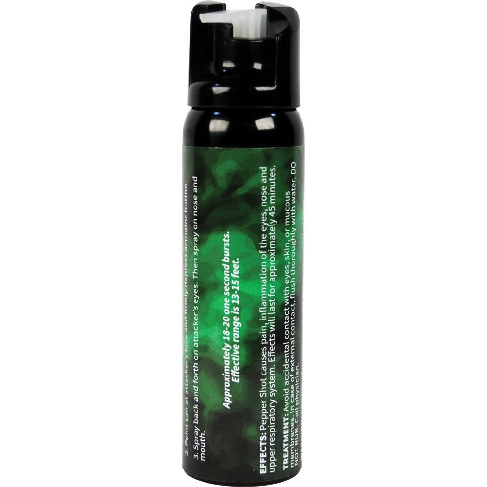 Pepper Shot 1.2% Mc 4 Oz Pepper Spray Fogger