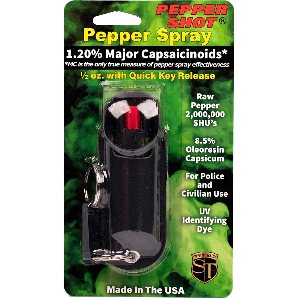 Pepper Shot 1.2% Mc 12 Oz Halo Holster Black