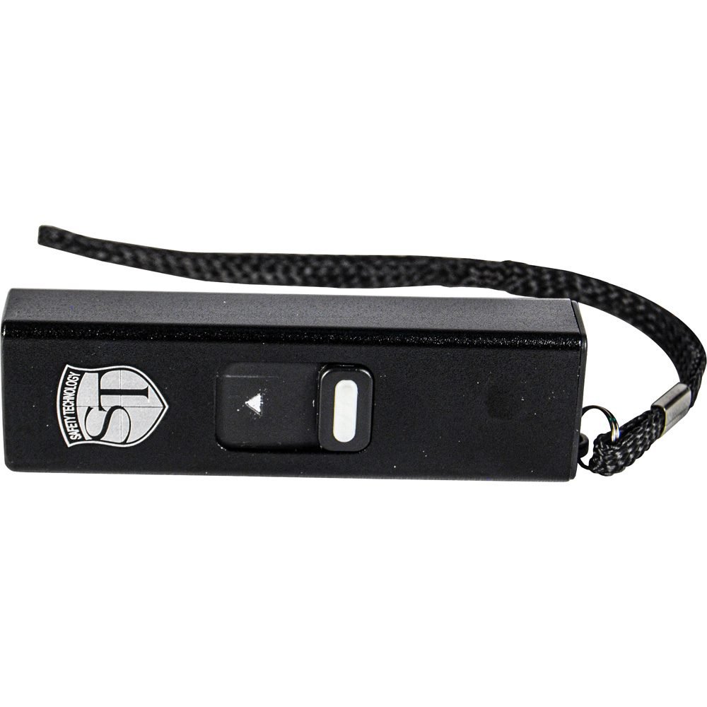 Slider 40 Million Volt Stun Gun Flashlight 4.9 Milliamps Black