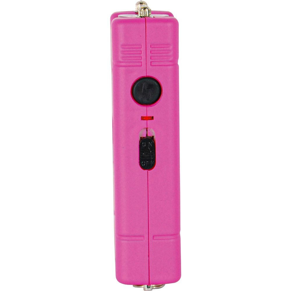 Lil Guy 60,000,000 Volts Stun Gun Wflashlight And Nylon Holster Pink